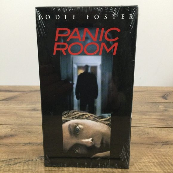 -👛 (ANY 4/$20) VHS Sealed Original PANIC ROOM,  Jodie Foster - Picture 2 of 3